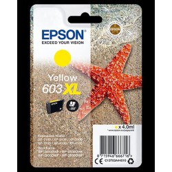 EPSON CARTUCHO TINTA T03A4 AMARILLO Nº 603XL