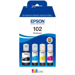 EPSON MULTIPACK BOTE TINTA Nº 102 BK/C/M/Y