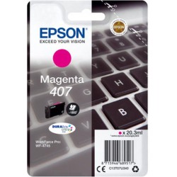 EPSON CARTUCHO TINTA T07U3 MAGENTA Nº 407