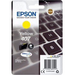 EPSON CARTUCHO TINTA T07U4 AMARILLO Nº 407