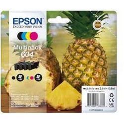 EPSON CARTUCHO TINTA T10G6 Nº 604 VALUE PACK 4 COLORES