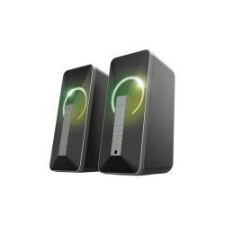 TRUST ALTAVOCES ARVA 2.0 BLUETOOTH 20W NEGRO AUTOALIMENTADO USB ILUMINACION LED RGB