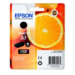 EPSON CARTUCHO TINTA T3331 NEGRO Nº 33