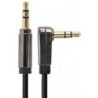 GEMBIRD CABLE DE AUDIO ESTEREO DE 3,5MM CON FORMA DE L DE 1.8M