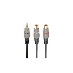 GEMBIRD CABLE DIVISOR RCA MACHO A 2 RCA HEMBRA PREMIUM 20CM