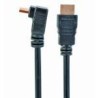 GEMBIRD CABLE HDMI M/M 3M ALTA VELOCIDAD CON CONECTOR 90º