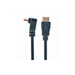 GEMBIRD CABLE HDMI M/M 1.8M ALTA VELOCIDAD CON CONECTOR 90º