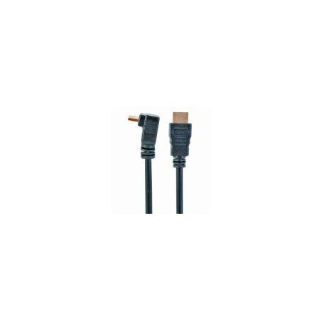 GEMBIRD CABLE HDMI M/M 1.8M ALTA VELOCIDAD CON CONECTOR 90º