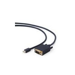 GEMBIRD ADAPTADOR MINI DISPLAYPORT A VGA 1,8M NEGRO