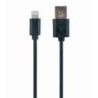 GEMBIRD CABLE USB A LIGHTNING 3M NEGRO