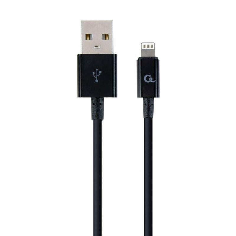 GEMBIRD CABLE USB A LIGHTNING 1M NEGRO