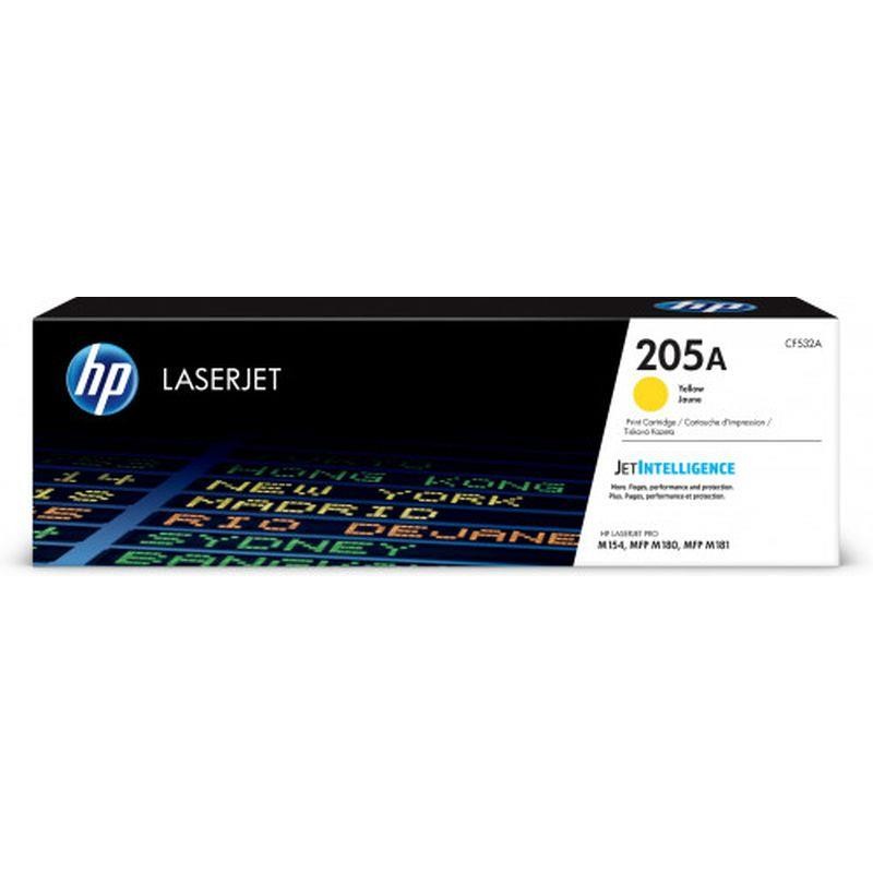 HP TONER CF532A AMARILLO 205A