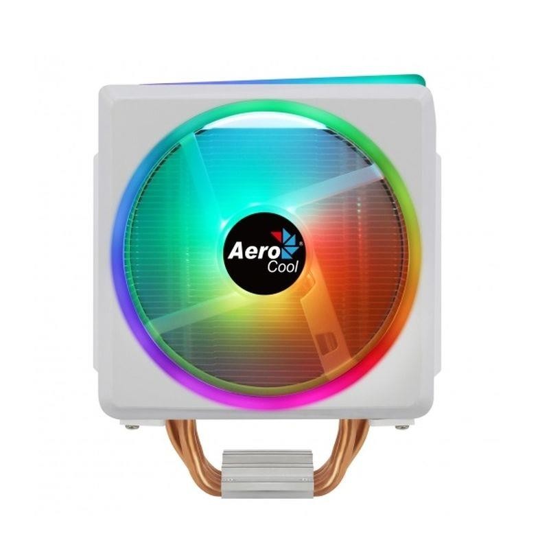 AEROCOOL VENTILADOR CPU CYLON 4F ARGB BLANCO