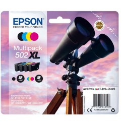 EPSON CARTUCHO TINTA T02W6 Nº 502XL VALUE PACK 4 COLORES