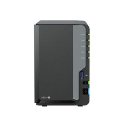 SYNOLOGY NAS DS224+ 2 BAHIAS ETHERNET J4125 NEGRO 3.5-2.5/ 2GB DDR4