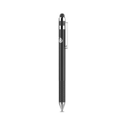 ONE+ LAPIZ TACTIL UNIVERSAL NEGRO PARA TABLET - SMARTPHONES NG6032 / NEGRO / 2X PUNTAS TACTILES /