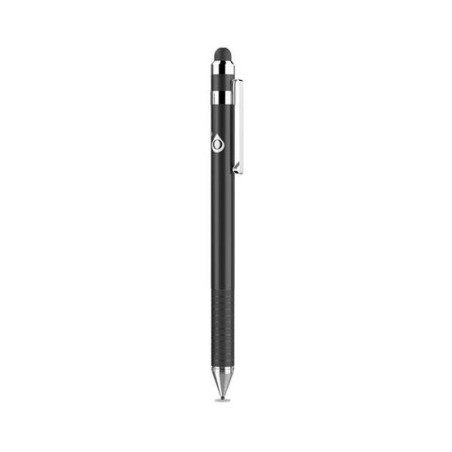 ONE+ LAPIZ TACTIL UNIVERSAL NEGRO PARA TABLET - SMARTPHONES NG6032 / NEGRO / 2X PUNTAS TACTILES /