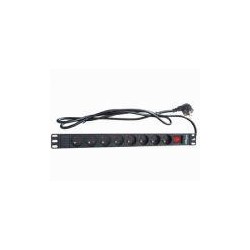 ENERGENIE REGLETA 8 TOMAS PARA RACK 1 U 16A 3M DE CABLE