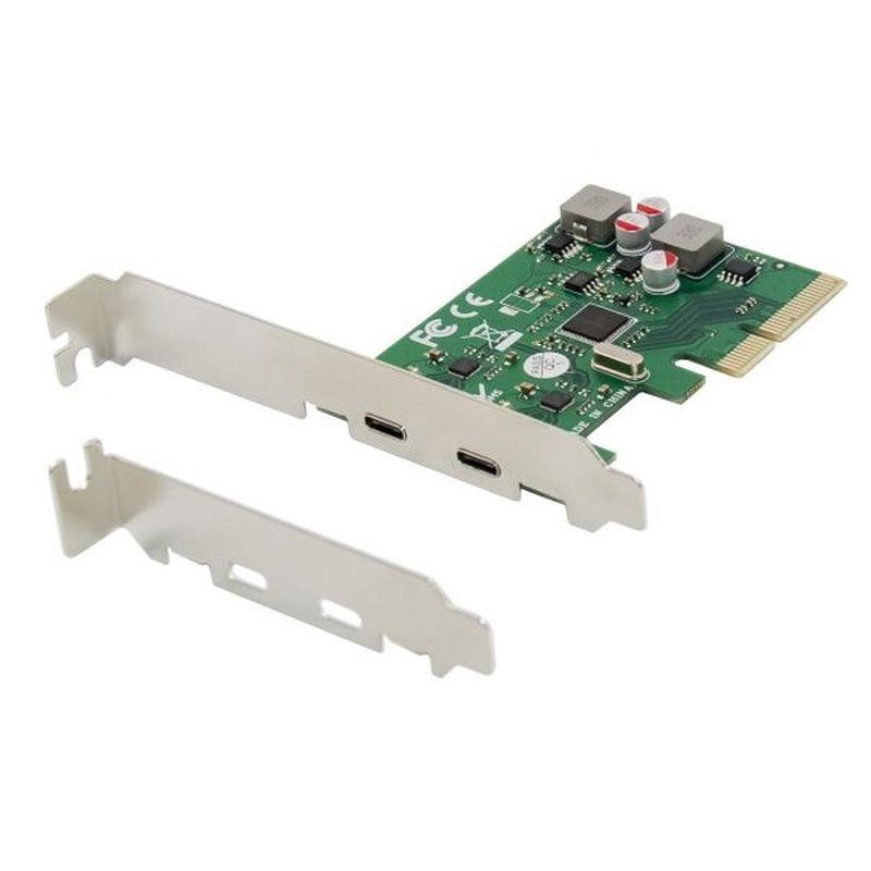 CONCEPTRONIC TARJETA PCIE DE 2 PUERTOS USB 3.2 GEN 2 USB-C AUTOALIMENTADA EMRICK08G