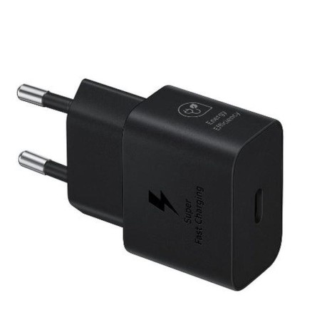 SAMSUNG CARGADOR USB-C 25W GAN NEGRO - CABLE NO INCLUIDO