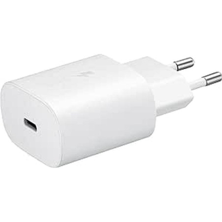 SAMSUNG CARGADOR USB-C 25W 3A BLANCO - CABLE NO INCLUIDO SIN CAJA