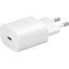 SAMSUNG CARGADOR USB-C 25W 3A BLANCO - CABLE NO INCLUIDO SIN CAJA