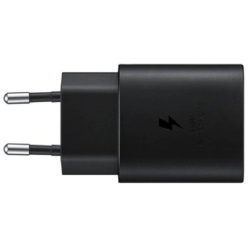 SAMSUNG CARGADOR USB-C 25W 3A NEGRO - CABLE NO INCLUIDO