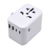 EWENT BASE CORRIENTE ADAPTADOR UNIVERSAL EWENT ADAPTADOR UNIVERSAL DE VIAJE + 2 PUERTOS USB Y 3 PUERTOS USB-C