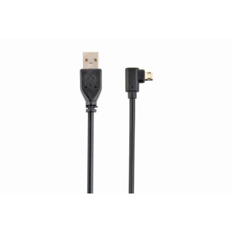 GEMBIRD CABLE USB 2.0 A-M/B-MICRO 1.8M EN ANGULO DE DOBLE CARA