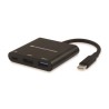 CONCEPTRONIC ADAPTADOR USB-C MACHO A HDMI HEMBRA 0,15CM PUERTO USB-C Y USB A 3.0