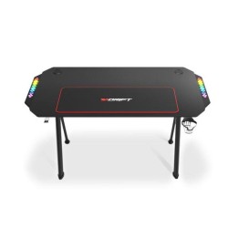 DRIFT MESA GAMING DRIFT DZ175 RGB SOPORTE AURICULARES Y BEBIDA / ALFOMBRILLA/ 120X60CM