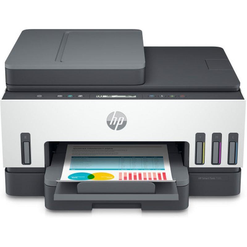 HP MULTIFUNCION SMART TANK 7305 WiFi/ DUPLEX DEPOSITOS RECARGABLES HP 32 - HP 32XL NEGRA / HP 31 C-M-Y