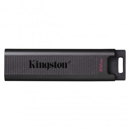 KINGSTON PENDRIVE DE 512GB DATATRAVELER MAX USB-C 3.2 GEN 2 CONECTOR USB-C Hasta 1.000 MB/s en lectura y 900 MB/s en escritura