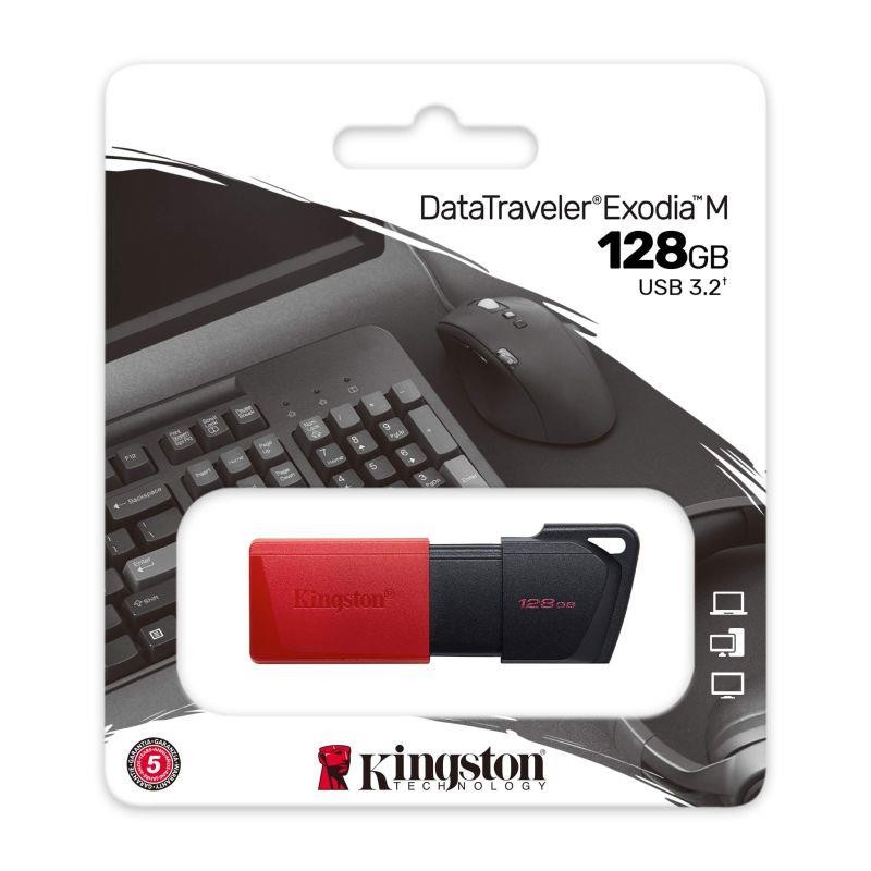 KINGSTON PENDRIVE 128GB DATATRAVELER EXODIA M USB 3.2