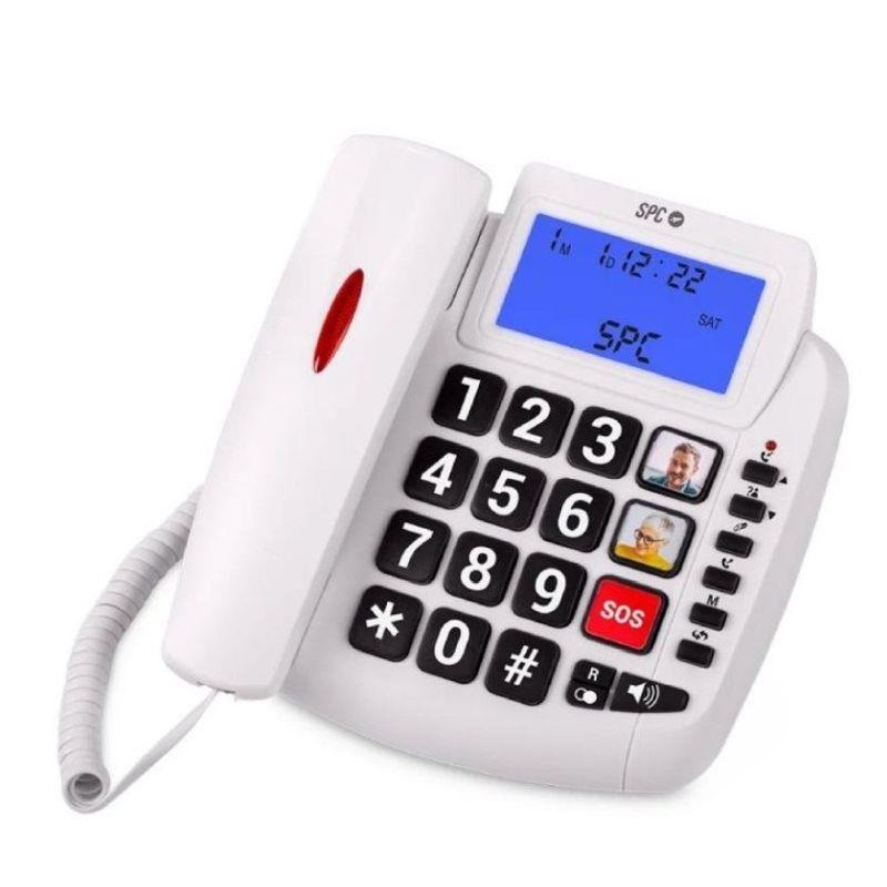 SPC TELEFONO FIJO COMFORT VOLUME 2 BLANCO