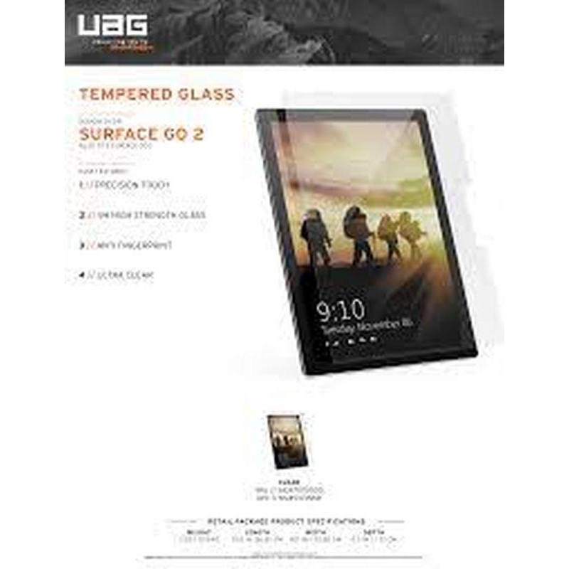 UAG PROTECTOR DE PANTALLA SURFACE GO2 - GO3