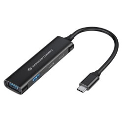 CONCEPTRONIC HUB USB-C A 4 PUERTOS 2USB-C Y 2USB-A 3.0