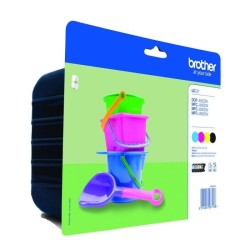 BROTHER CARTUCHO TINTA LC-221 VALUE PACK BK-C-M-Y