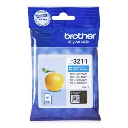 BROTHER CARTUCHO TINTA LC-3211C CIAN