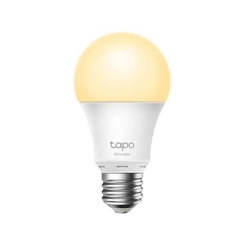 TAPO BOMBILLA LED WIFI INTELIGENTE TAPO L510E E27 2700K REGULABLE COMPATIBLE CON ALEXA Y GOOGLE