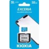 KIOXIA MICRO SD 32GB EXCERIA UHS-I C10 R100 MAS ADAPTADOR