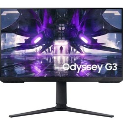 SAMSUNG MONITOR GAMING ODYSSEY G3 S24AG320NU/ 24/ FHD 1MS/ 165Hz/ VA/ NEGRO