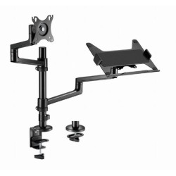 GEMBIRD SOPORTE BRAZO DE MONITOR Y BANDEJA DE PORTATIL MA-DA-04