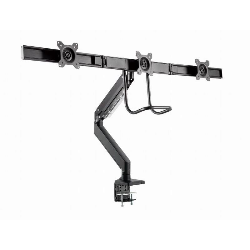 GEMBIRD BRAZO DE MONITOR AJUSTABLE DE MESA PARA 3 MONITORES