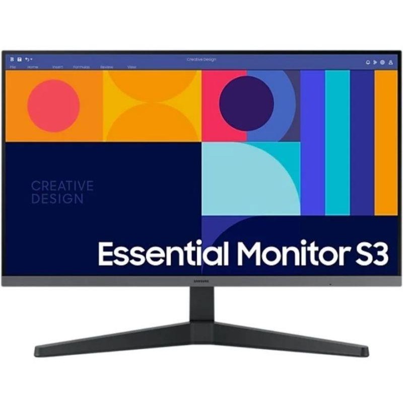 SAMSUNG MONITOR ESSENTIAL S3 S27C330GAU 27/ FHD/ NEGRO HDMI