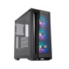 COOLER MASTER CARCASA MASTERBOX MB511 ARGB NEGRO CRISTAL TEMPLADO / 3XVEN 120MM ARGB CON CONTROLADOR