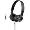 SONY AURICULARES DIADEMA MICROFONO MDR-ZX310AP NEGRO