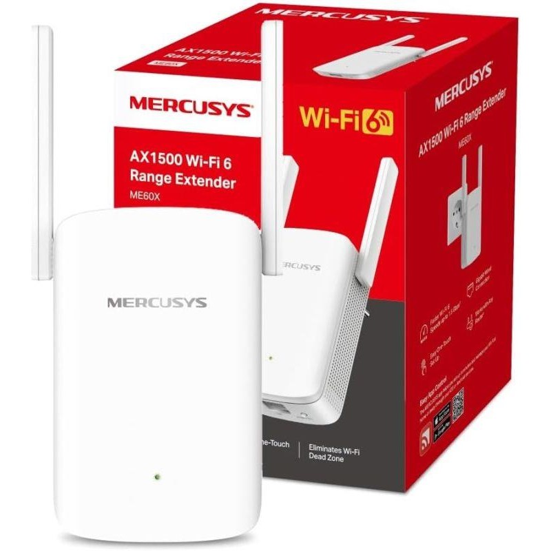 MERCUSYS REPETIDOR WIFI ME60X AX1500