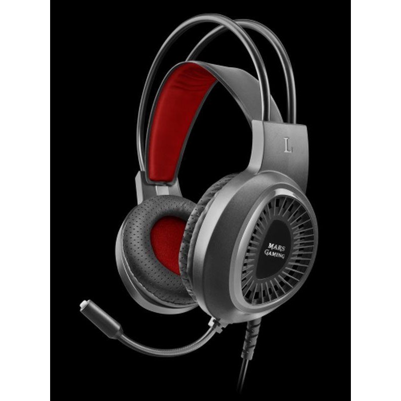 MARS GAMING AURICULARES MH120 CON MICRO ULTRA LIGEROS 205G