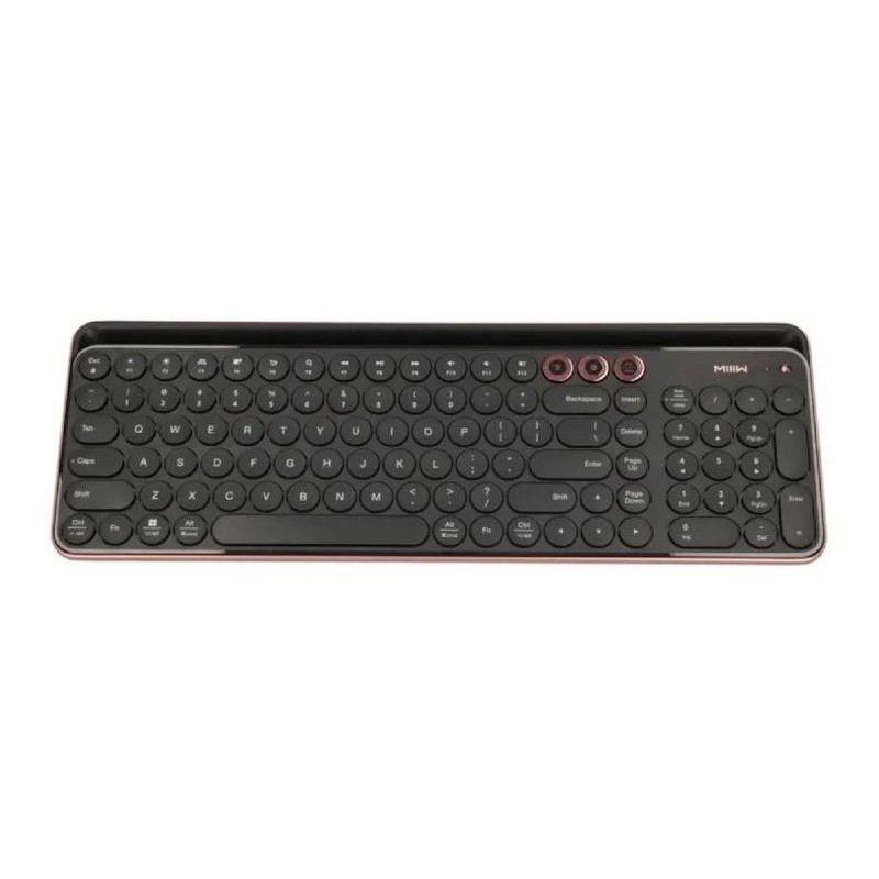 XIAOMI TECLADO INALAMBRICO MIIIW DUAL MODE NEGRO Y DORADO